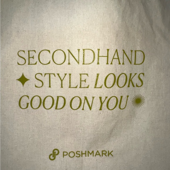 💚Poshmark Canvas Carrier Tote - Picture 4 of 5